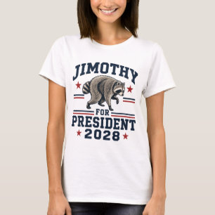 Jimothy för president 2028 t shirt