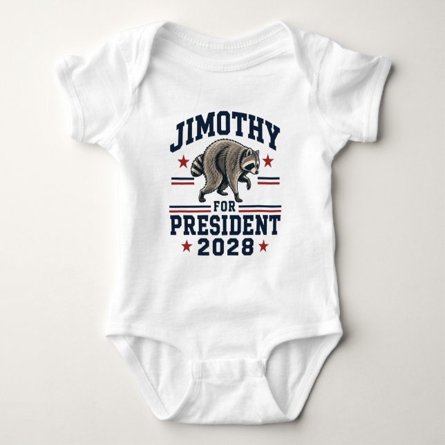 Jimothy för president 2028 t shirt (Framsida)