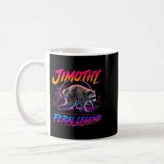 Jimothy Fvibesl Legend Seattle Wa Tvättbjörn Kaffemugg