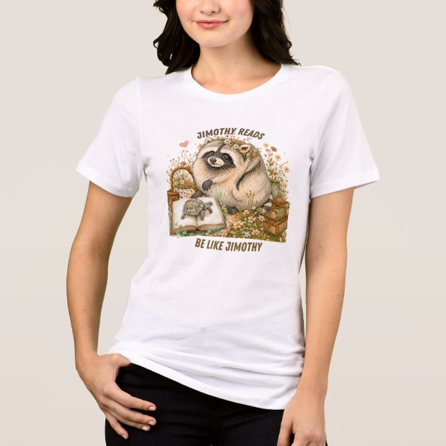 Jimothy Läs. Var som Jimothy. T Shirt (Framsida)