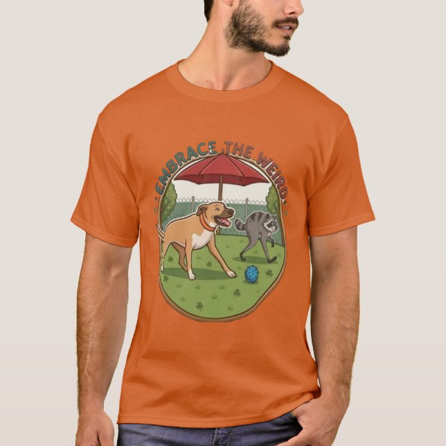 jimothy möter en vän t shirt (Framsida)