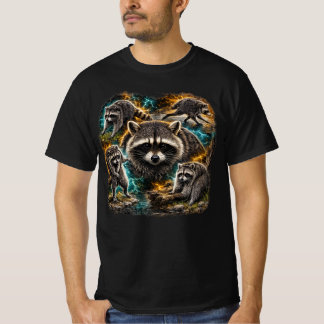 Jimothy Raccoon Viral , Berömd Seattle Raccoon , T Shirt