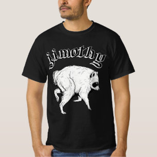 'Jimothy', Seattletvättbjörnen som är känd på int T Shirt