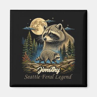 Jimothy Tvättbjörn Rolig Jimothy Från Seattle Meme Magnet