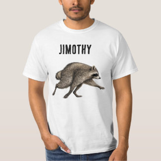 . Jimothy tvättbjörnen Viral Seattle Anpassad T Shirt