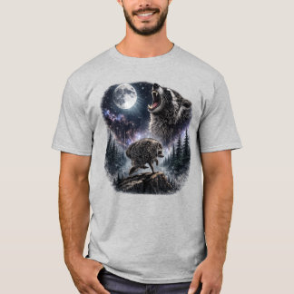 Jimothy tvättbjörnen Viral Seattle Strut Moon T Shirt