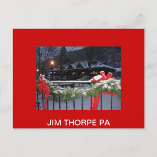 JimThorpeStationLg, JIM THORPE PA Vykort
