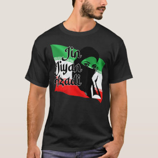 Jin Jiyan Azadi Women Freedom Life Life Life T Shirt
