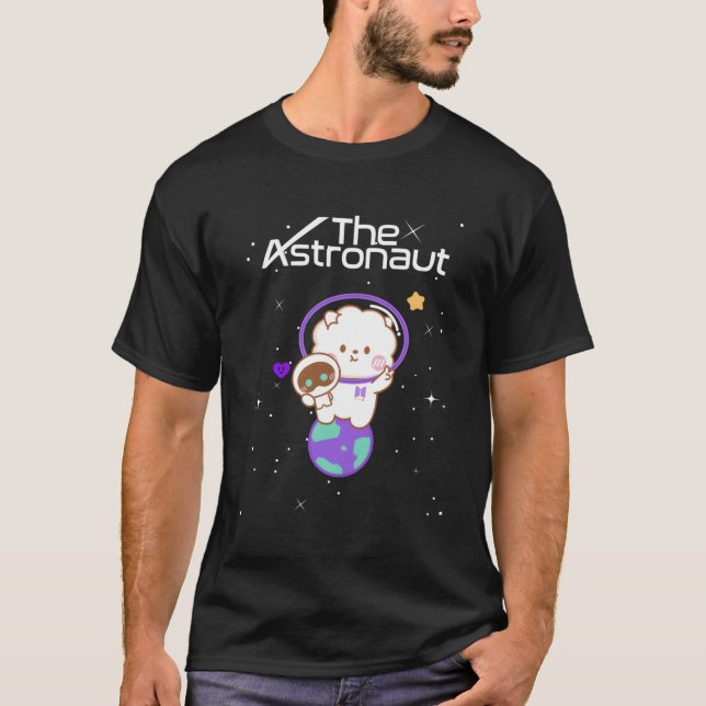 Jin Wootteo The Astronaut K-Pop T Shirt (Framsida)