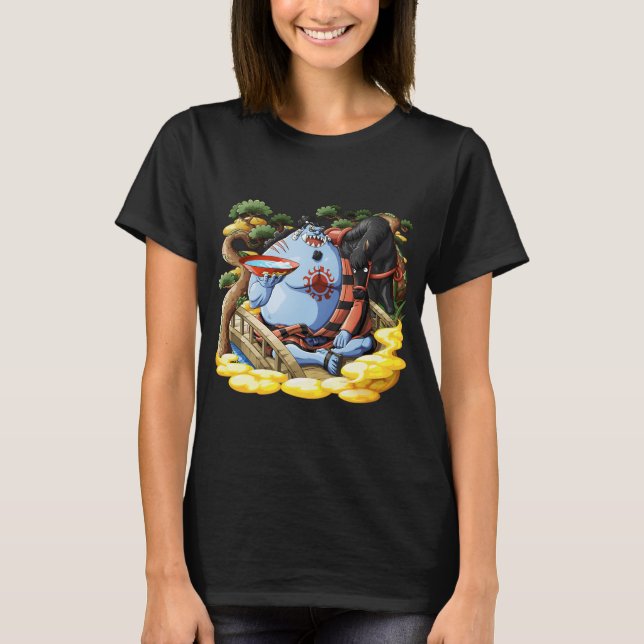 Jinbe Riddare T Shirt (Framsida)