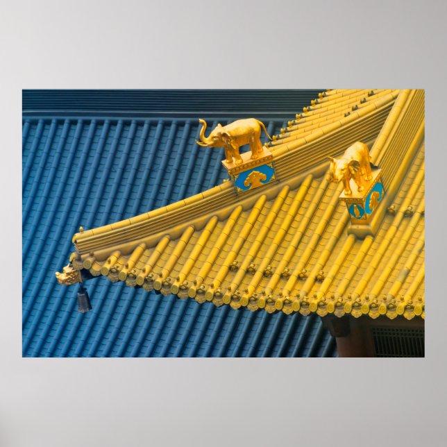 Jing'an-templet | Arkitektoniska detaljer Poster (Framsidan)