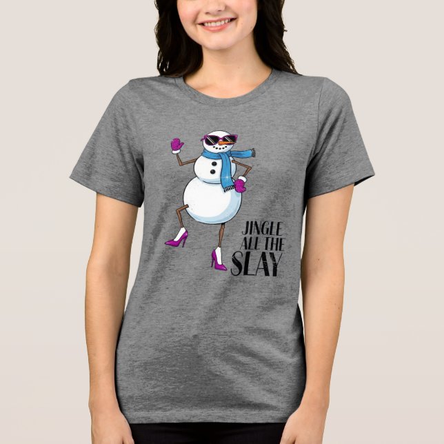 Jingle all Slay T Shirt (Framsida)