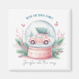 Jingle All the Way Christmas Magnet