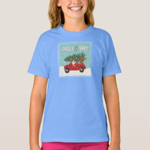 Jingle All The Way   Santa Car T Shirt
