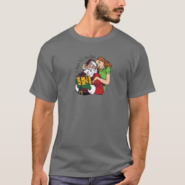 Jingle ALL Way T Shirt (Framsida)