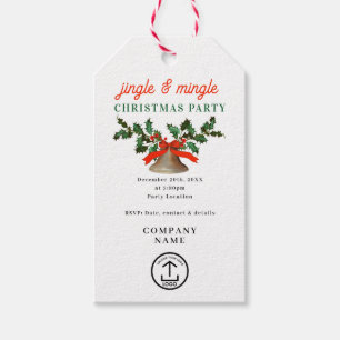 Jingle and Mingle Holiday Företagets Julfest Presentetikett
