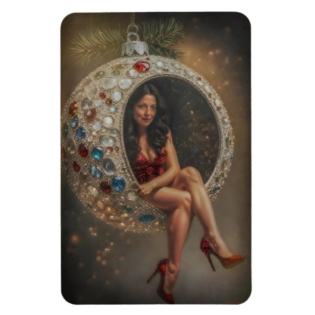 Jingle Ball Glow Magnet (Vertikal)