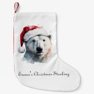 Jingle Bear Joy, anpassad Liten Julstrumpa