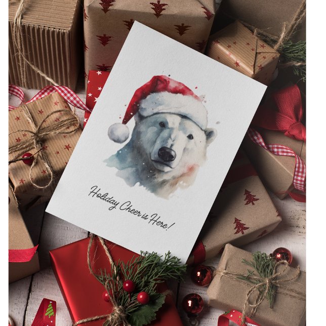 Jingle Bear Joy, anpassningsbar Inbjudan (Skapare uppladdad)