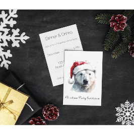 Jingle Bear Joy, anpassningsbar Inbjudningar