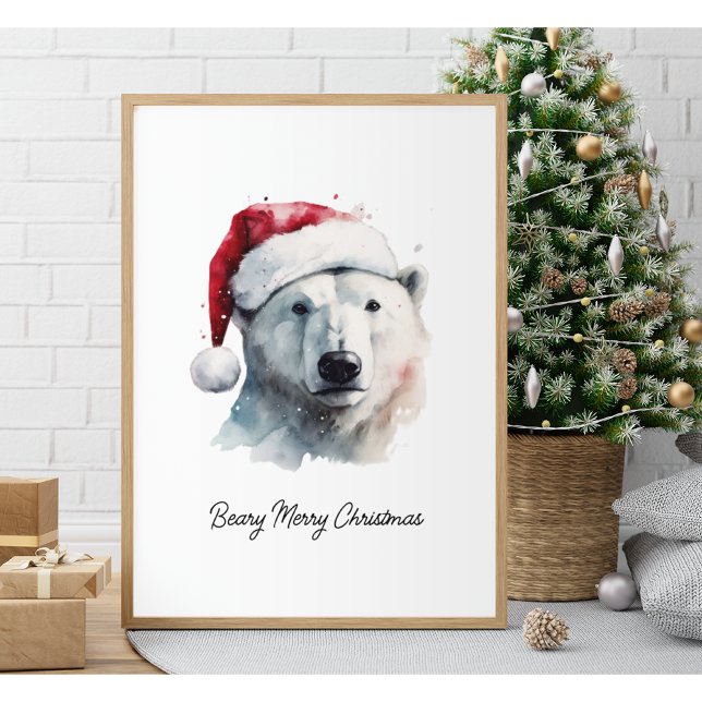 Jingle Bear Joy, anpassningsbar Poster (Skapare uppladdad)