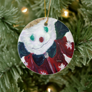 Jingle Bear Julgransprydnad Keramik