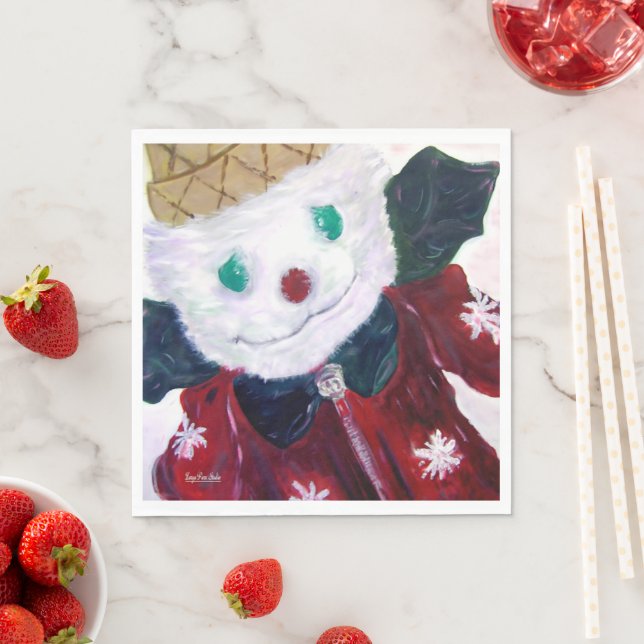 Jingle Bear Pappersservett (Insitu)