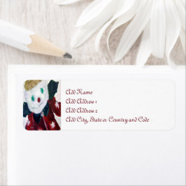 Jingle Bear Returadress Etikett