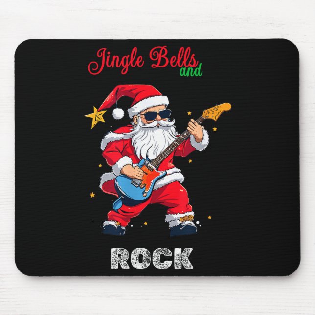 Jingle Bell And Rock Christmas Santa Rolling Playi Musmatta (Framsidan)