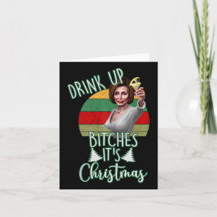 Jingle Bell Biden Julafton Santa Trump Ugly jul Kort