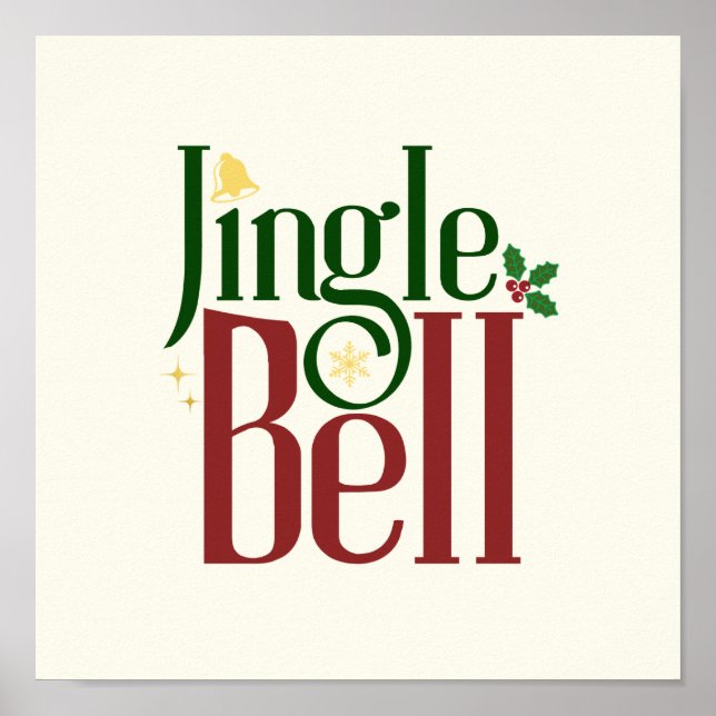 Jingle Bell Poster (Framsidan)