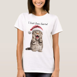 Jingle Bell Purr Cat T-Shirt