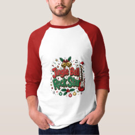 Jingle Bell Rock Stjärna Jul Gitarr T Shirt