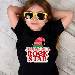 Jingle Bell Rockstjärna, julflickorna T Shirt