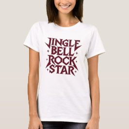 Jingle Bell Rockstjärna T Shirt