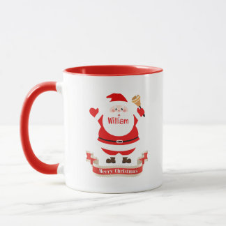 Jingle Bell Santa Christmas Combo Mugg
