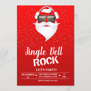 Jingle Bell Sten, inbjudan till julfest