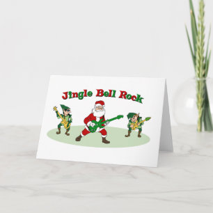 Jingle Bell Sten-kort Helgkort