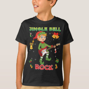 Jingle Bell Sten Rockin'jul Elf Pay Gui T Shirt