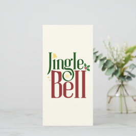 Jingle Bell Tack Kort