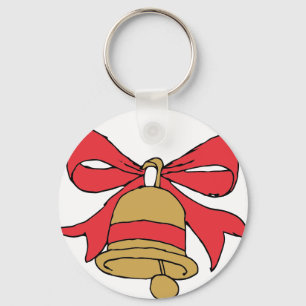 Jingle Bell Tecknad jul Klockor Clipart Clipart Cl Nyckelring