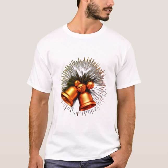 Jingle Bell Träd: Positiv energidesign T Shirt (Framsida)
