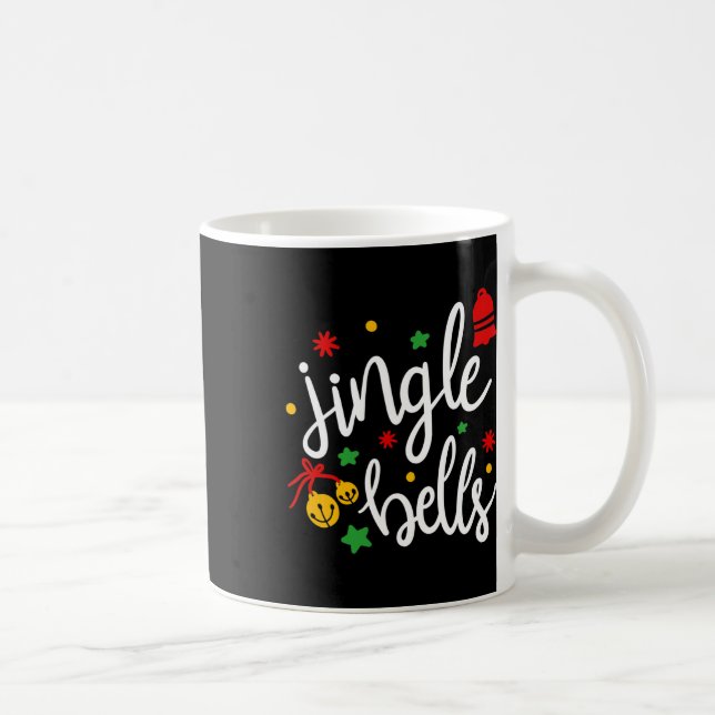 Jingle Bells Jingle All The Way Xmas Gift Christma Kaffemugg (Höger)