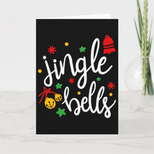 Jingle Bells Jingle All The Way Xmas Present Julså Kort