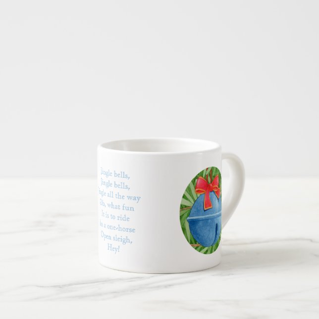 JINGLE BELLS Kaffe kopp Espressomugg (Framsida höger)