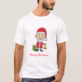 Jingle Bells med tomte T Shirt