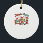 Jingle Bells Nurse, Christmas Nurse, Funny Christm Julgransprydnad Keramik<br><div class="desc">Jingle Bells Nurse,  Christmas Nurse,  Funny Christmas Nurse Classic T-Shirt</div>