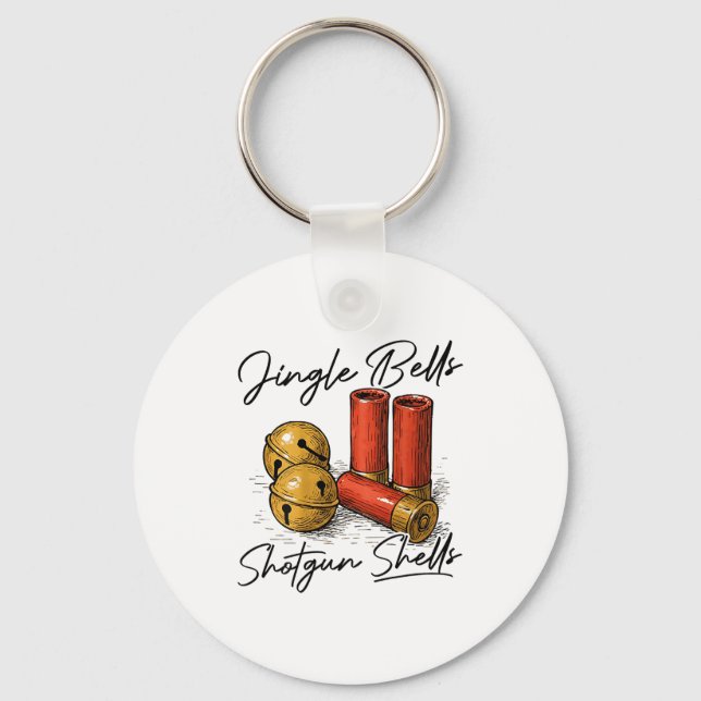 Jingle Bells Shotgun Shells (on Back)  Nyckelring (Framsida)