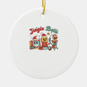Jingle Bells Sjuksköterska, Jul Sjuksköterska, Rol Julgransprydnad Keramik