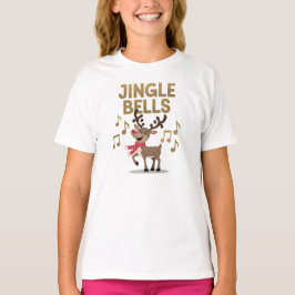 Jingle Bells Sjungande Renar T Shirt